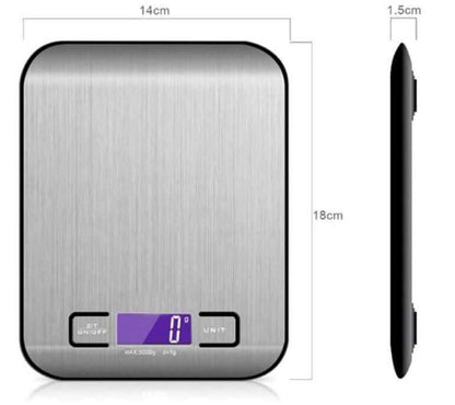 Digital Scales 10kg Stainless steel - The Shopsite