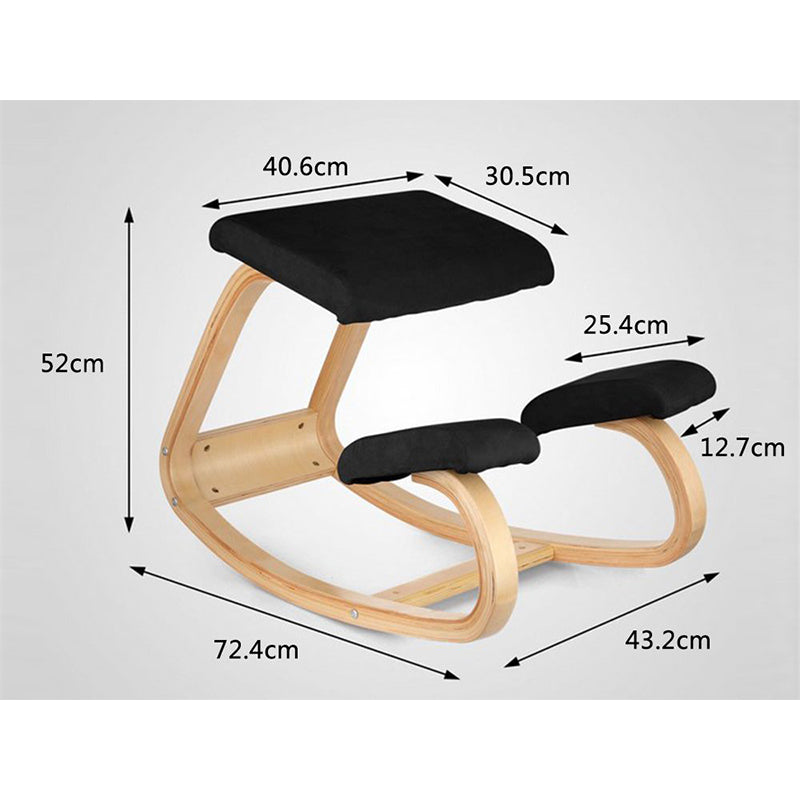 Office kneeling chair black