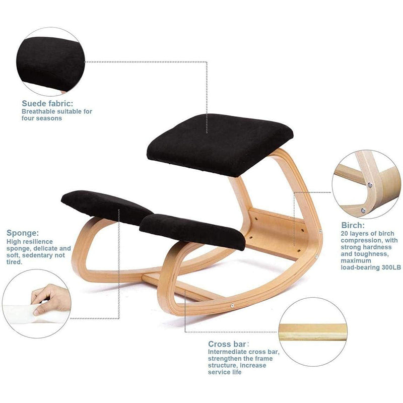 Beech wood frame chair