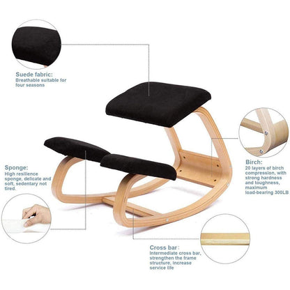 Beech wood frame chair