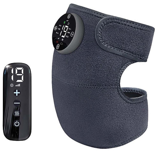 Electric knee massager device