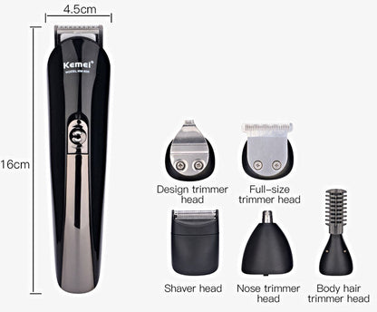 Rechargeable grooming kit