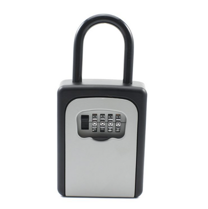 Key Lock Box Wall Mounted Portable Lock Box for House Key 5 Key Capacity