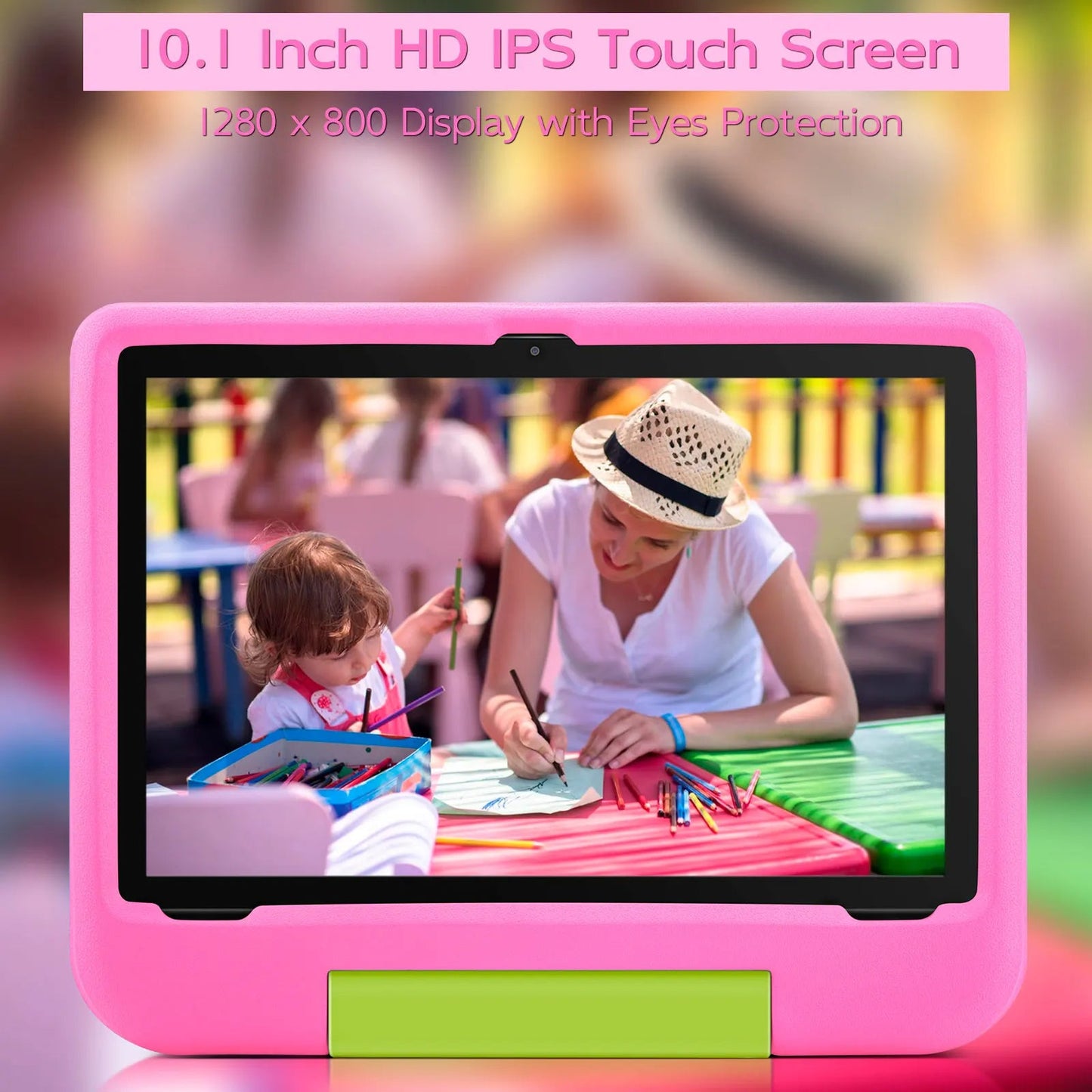 10.1" Kids Android Tablet with Protective Case