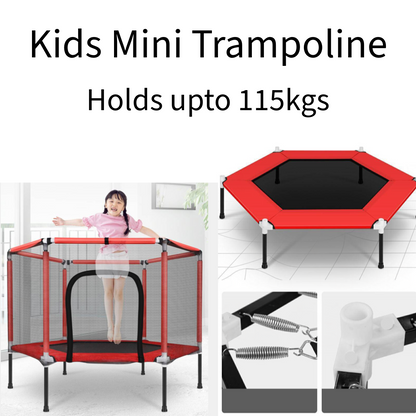 Kid Mini Trampoline for Indoor-Outdoor 60inch