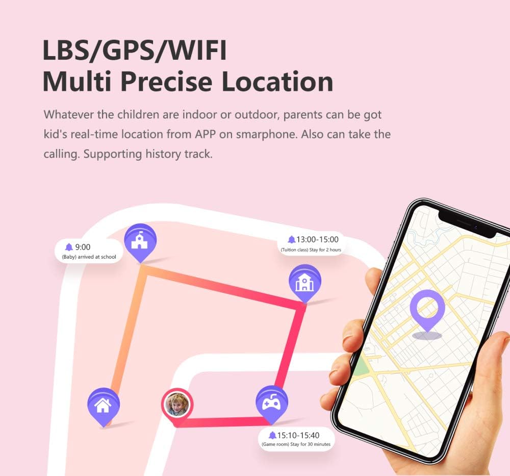 Kids 4G GPS Smart Watch