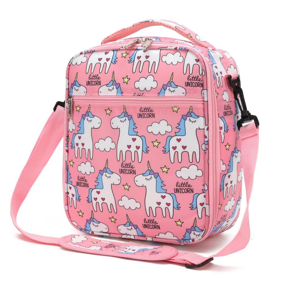 Unicorn & Dinosaur & Spaceship | Large Insulated Lunch Bags for Kids