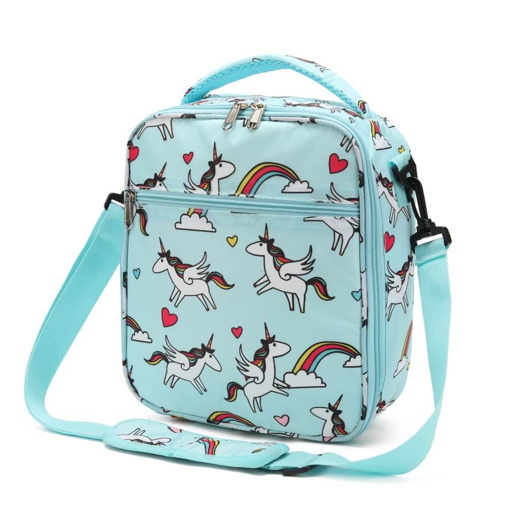 Unicorn & Dinosaur & Spaceship | Large Insulated Lunch Bags for Kids