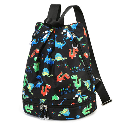 Kids Waterproof Swimming Bag - Dinosaur