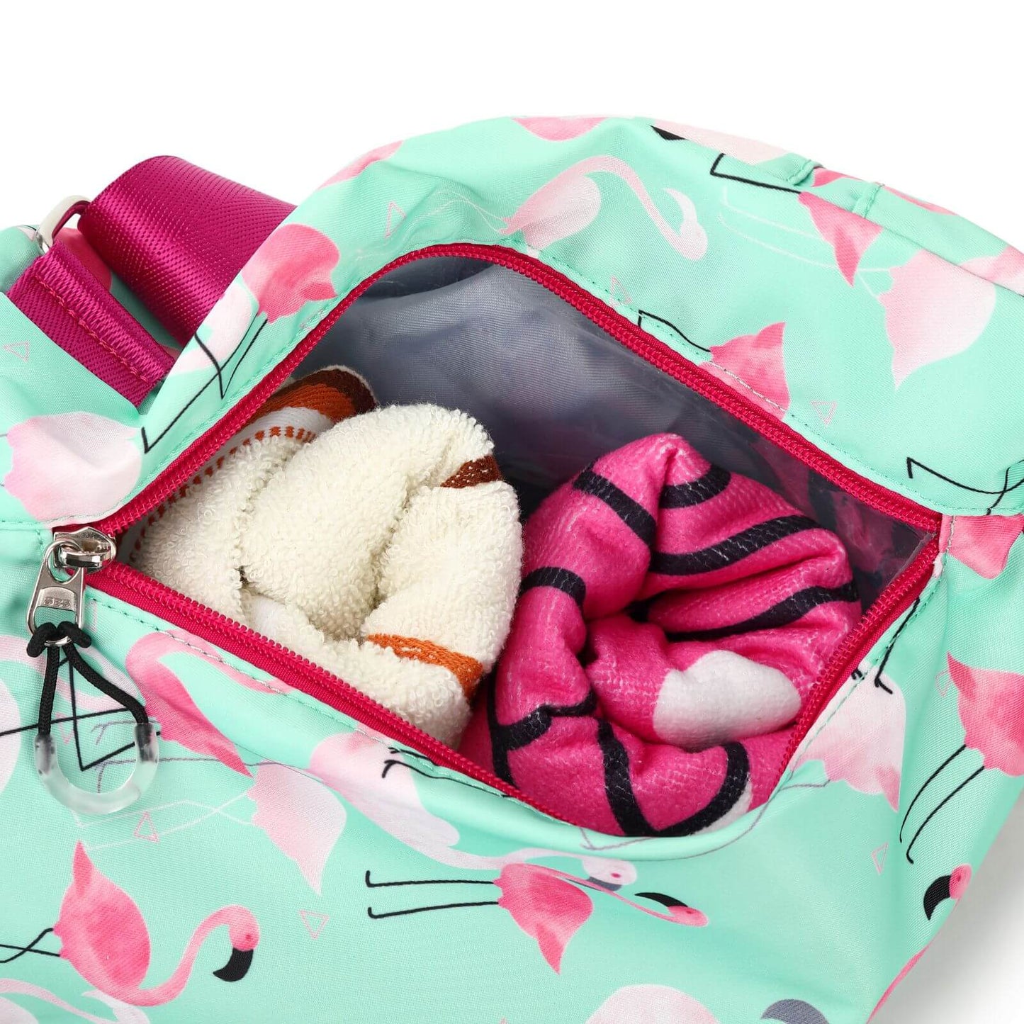 Kids Waterproof Swimming Bag - Flamingo