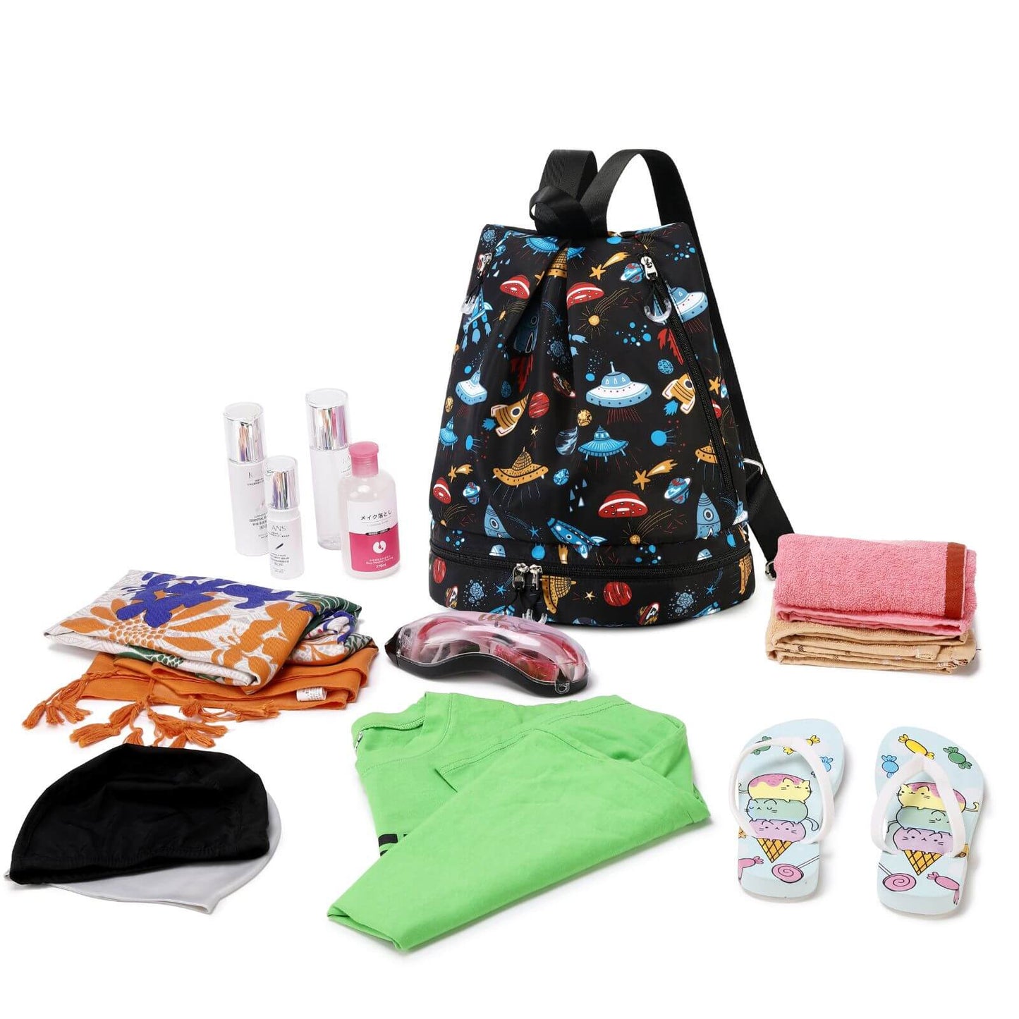 Kids Waterproof Swimming Bag - Rocket