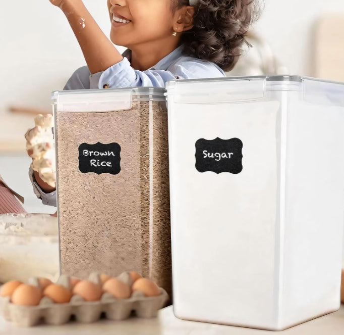 2-Piece Extra Large Food Airtight Pantry Storage Containers (8.5L/Each)