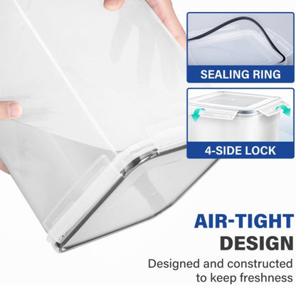 2-Piece Extra Large Food Airtight Pantry Storage Containers (8.5L/Each)