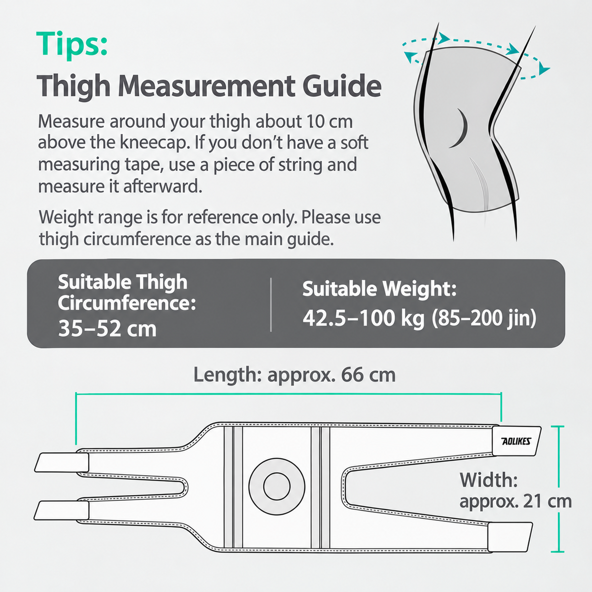 Adjustable Knee Support Brace with Patella Opening – Breathable Compression Knee Protector