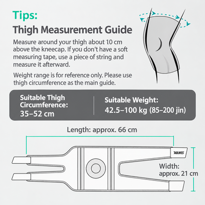 Adjustable Knee Support Brace with Patella Opening – Breathable Compression Knee Protector