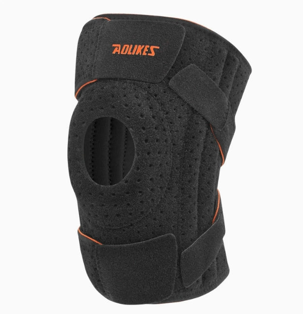 Adjustable Knee Support Brace with Patella Opening – Breathable Compression Knee Protector