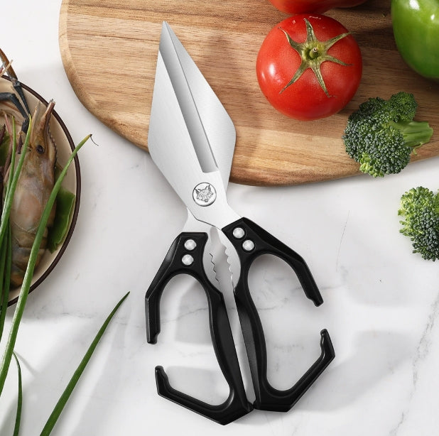 Kitchen Shears for Food Heavy Duty Steel Poultry Shears with Ergonomic Handle