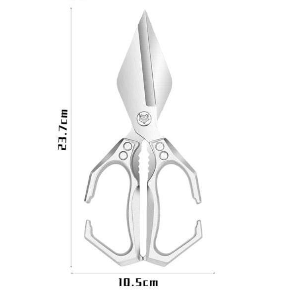 Kitchen Shears for Food Heavy Duty Steel Poultry Shears with Ergonomic Handle