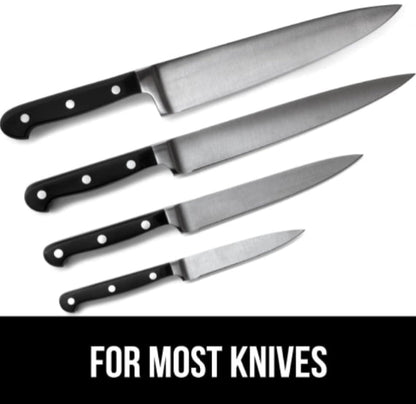 Knife Sharpener Grip Easy to Use 3 Sharpening Options