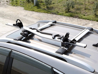 Car Roof Bike Rack, Bike Carrier-Silver