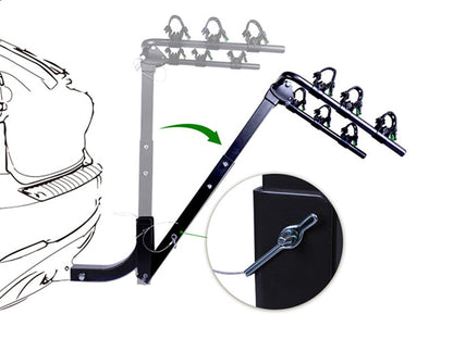 Car Rear Hitch Mount Bike Rack