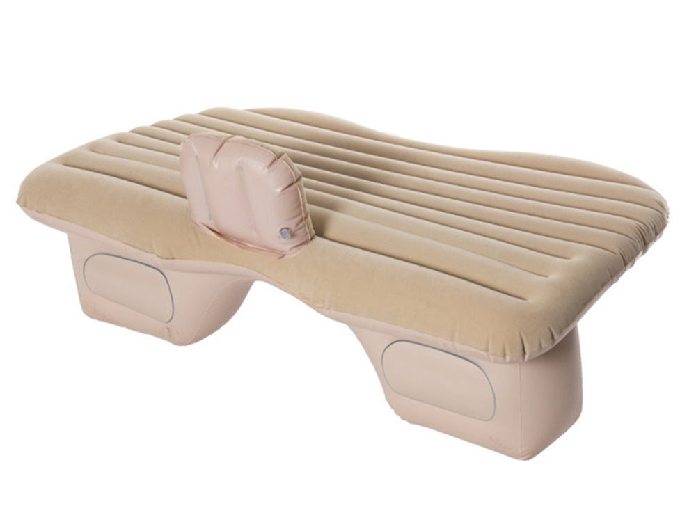 Car Inflatable Mattress Air Bed - Beige