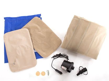 Car Inflatable Mattress Air Bed - Beige