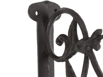 2 Set Cast Iron wall Hanging Plants Hook