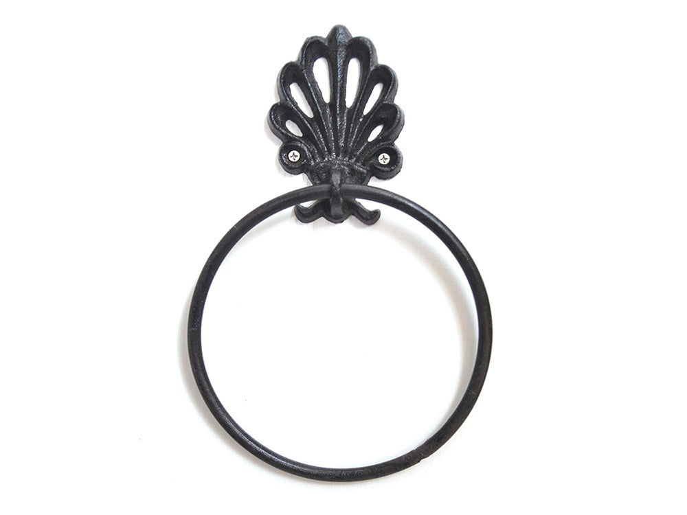 Cast Iron Towel Ring Retro Towel Rack