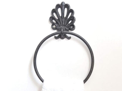 Cast Iron Towel Ring Retro Towel Rack