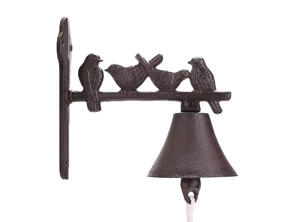 Cast Iron Birds Doorbell