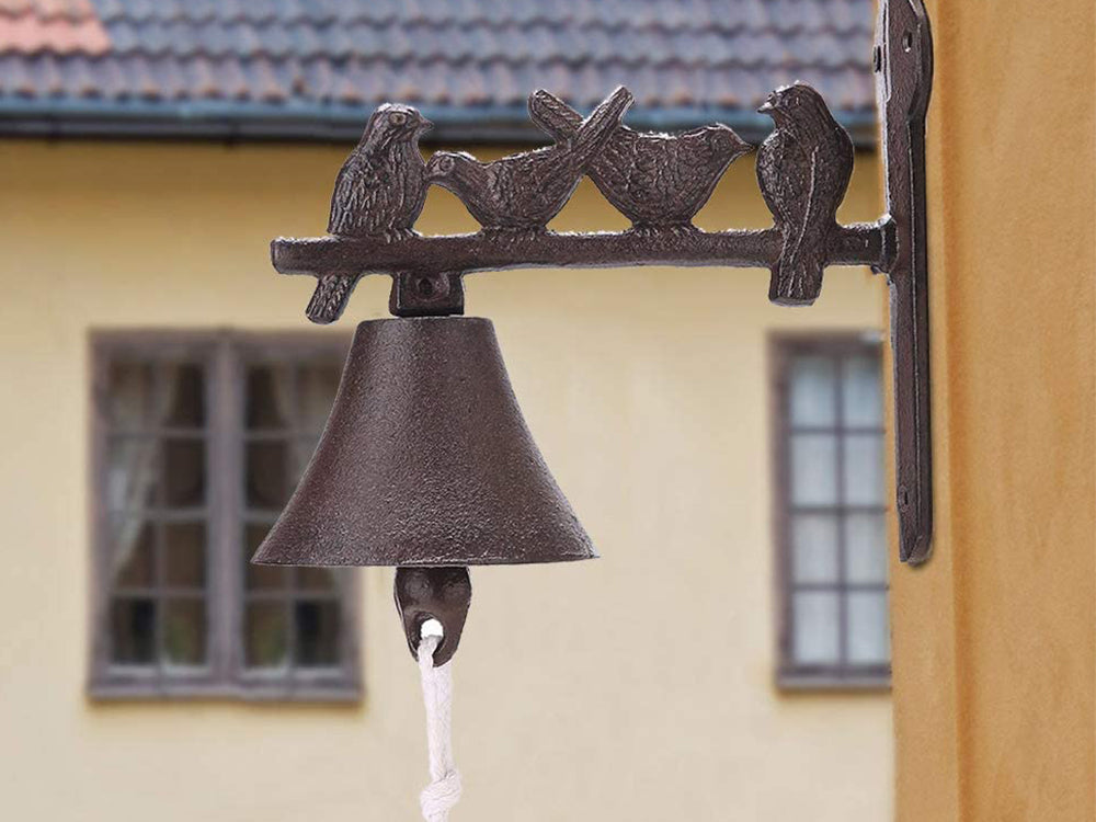 Cast Iron Birds Doorbell