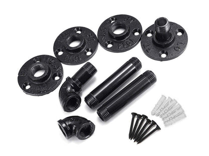 6 Pcs Industrial Rustic Shelf Brackets