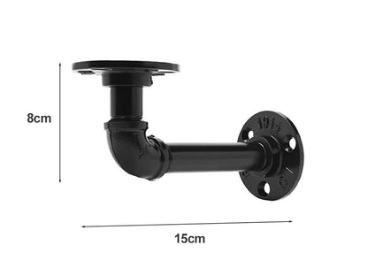 6 Pcs Industrial Rustic Shelf Brackets