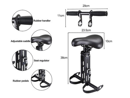Kids Bike Seat and Handlebar Pack (2-5 years)