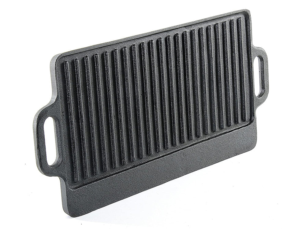 Reversible Cast Iron Grill Griddle Grill Plate