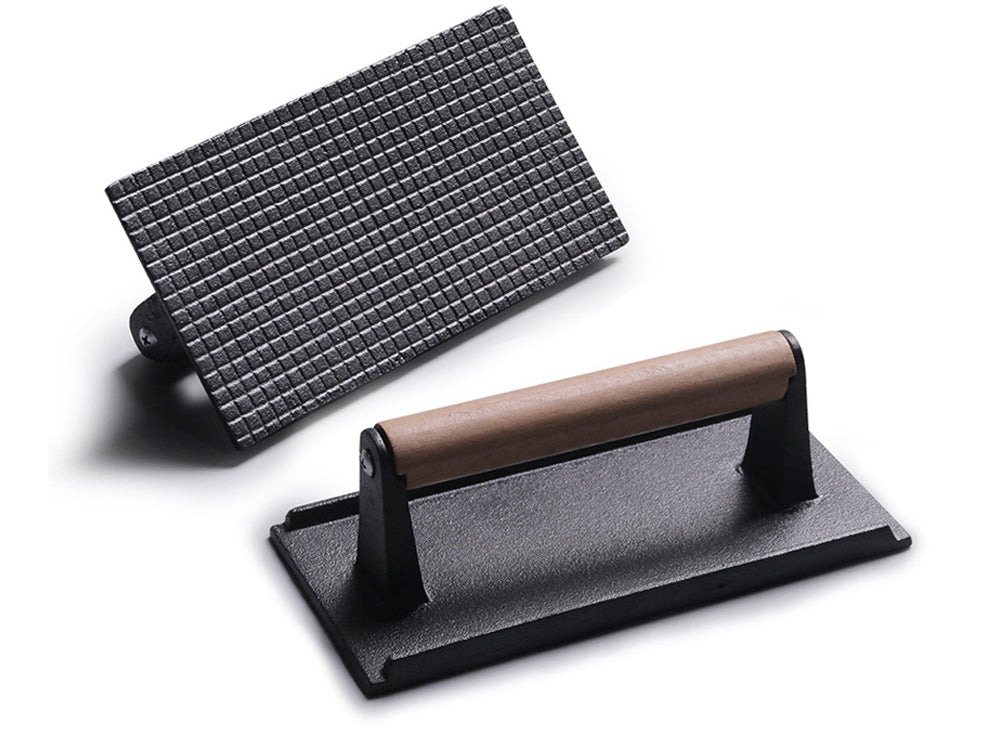 Cast Iron Grill Press