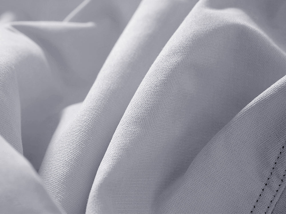 Bean Bag Chair with Footstool- Light grey