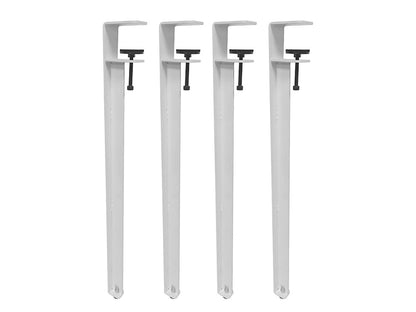 Table Legs 71cm- Pack of 4-White