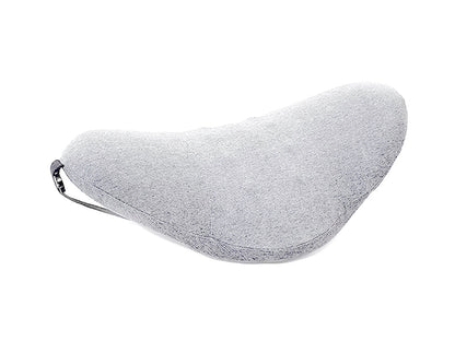 Lumbar Support Pillow for Sleeping,Ideal Back Pillow for Chair - Light grey