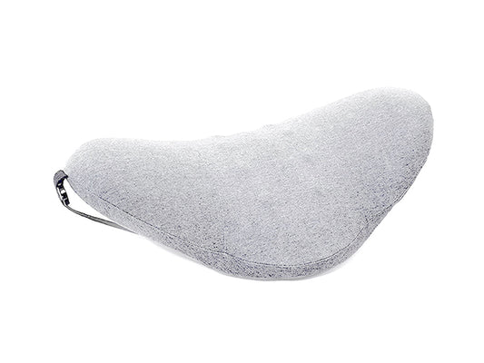 Lumbar Support Pillow for Sleeping,Ideal Back Pillow for Chair - Light grey
