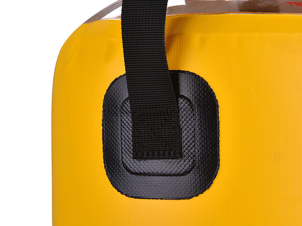 Shower bag With Foot Pump - Yellow