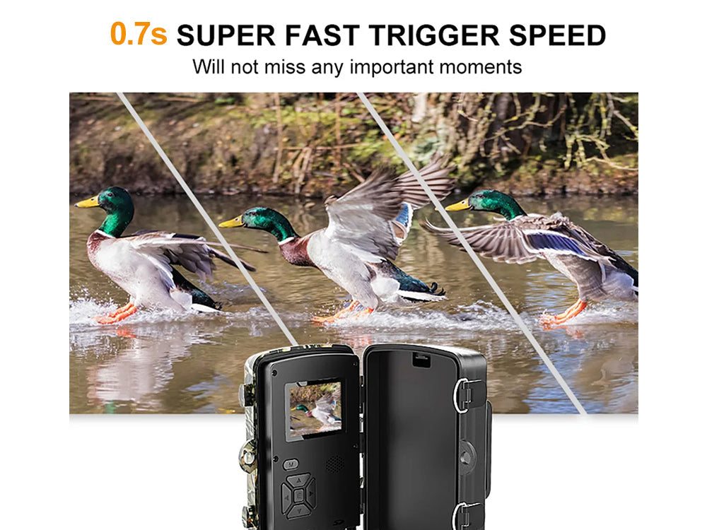 1080P Trail Game Hunting Camera For Outdoor Wildlife Hunting and Farm Monitoring