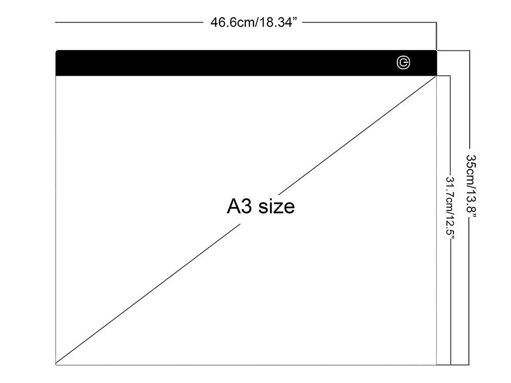 A3 LED Copying Board