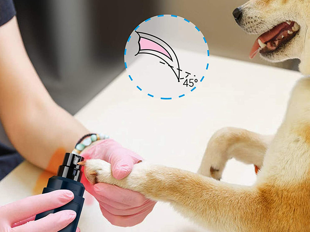 Rechargeable Dog Nail Grinder Pet Nail Trimmer