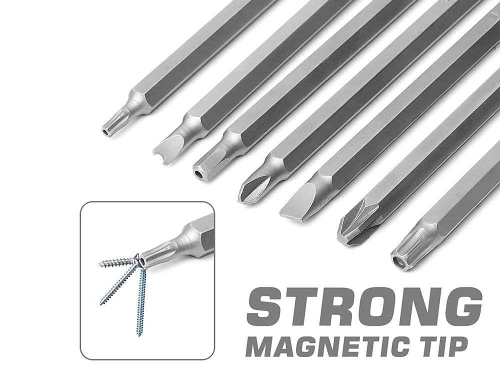 32PCS 150mm Extra Long Safety Screwdriver Bit Set