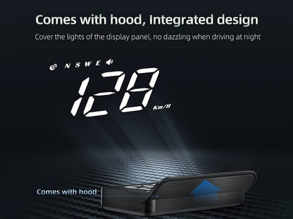 Car Head Up Display/Windshield Projection Speedometer