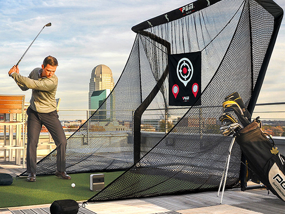 2.5m Z-shaped Golf training net With Side Protection
