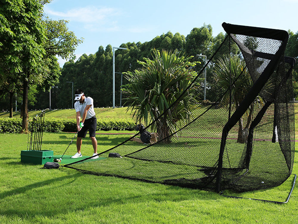 2.5m Z-shaped Golf training net With Side Protection
