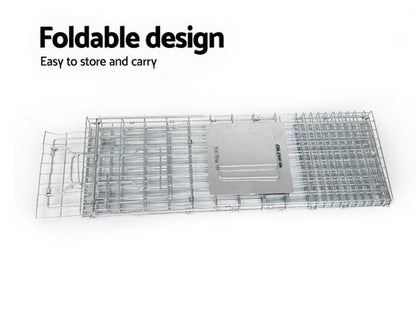 Humane Live Animal Trap Cage 94*34*37cm